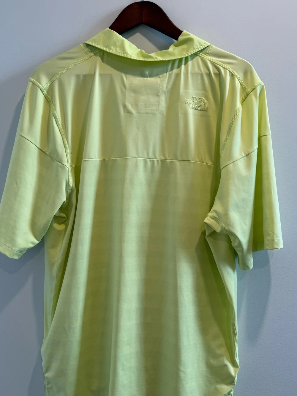 The North Face Men’s Short Sleeve Polo — Light Lime